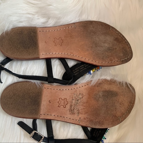 SAM Edelman Gabrielle Beaded Sandals Sz 6 Women’s - Picture 9 of 11